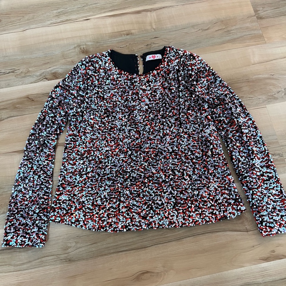 Buddy Love sequin shirt